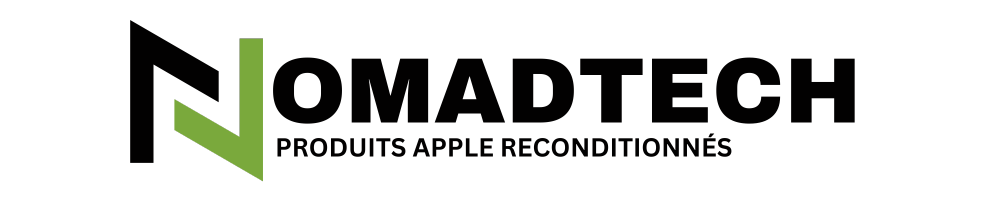 Logo NomadTech - Produits Apple Reconditionnés